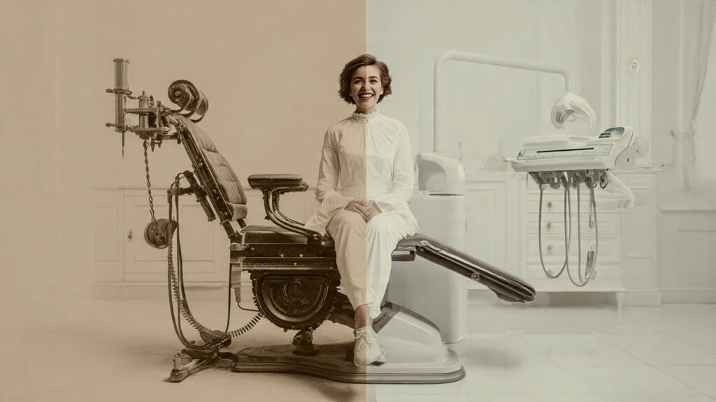 Evolución del miedo al dentista, de los antiguos instrumentos de tortura a la moderna odontología sin dolor en Madrid